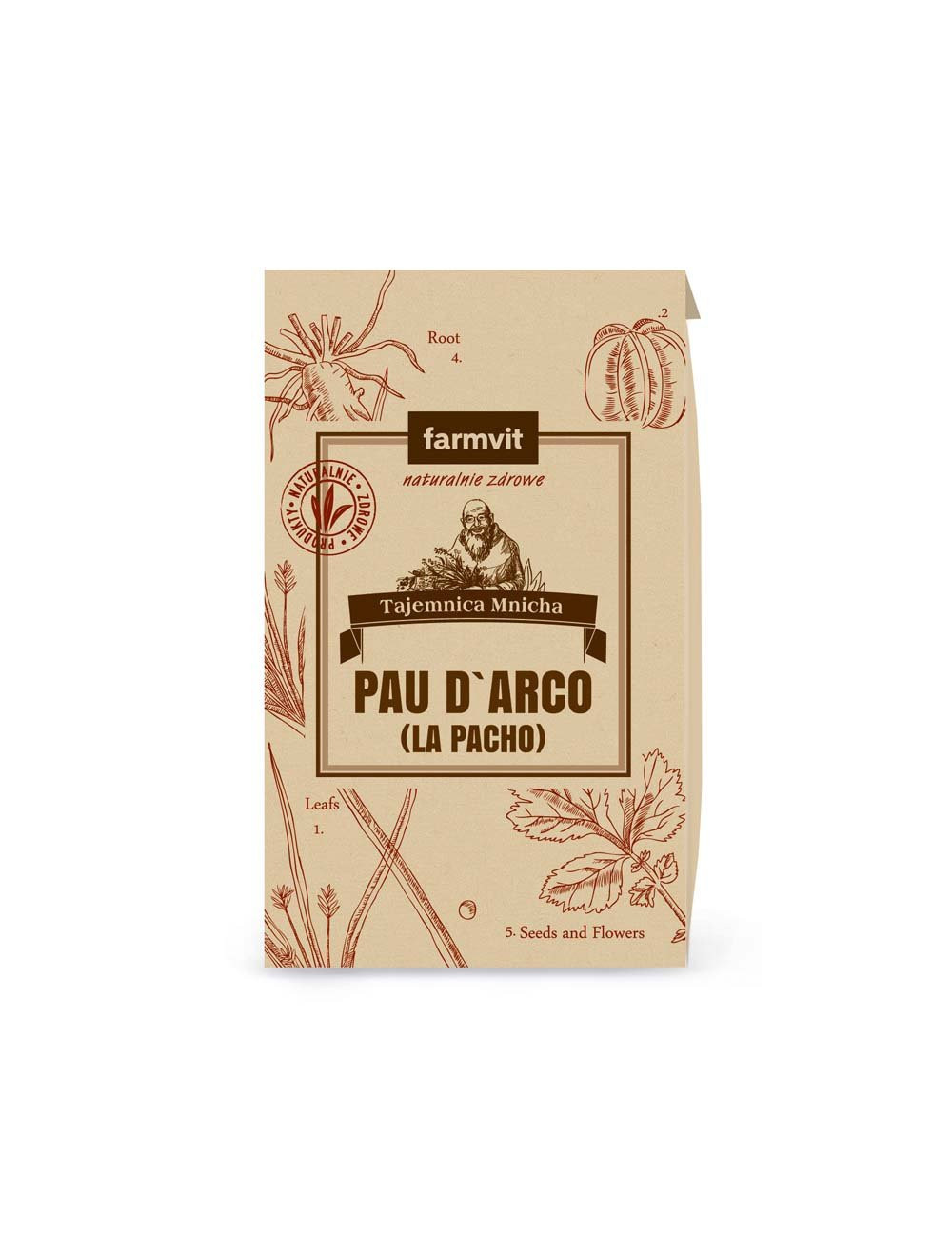 Pau D'arco, Bark of Lapacho 200g,  Farmvit