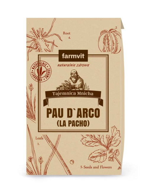 Pau D'arco, Bark of Lapacho 200g,  Farmvit