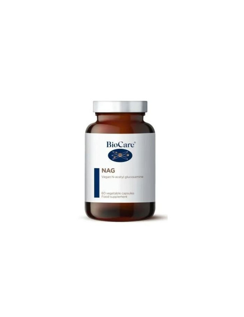 BioCare NAG N-Acetyl Glucosamine 60 Capsules | Digestive & Joint Support