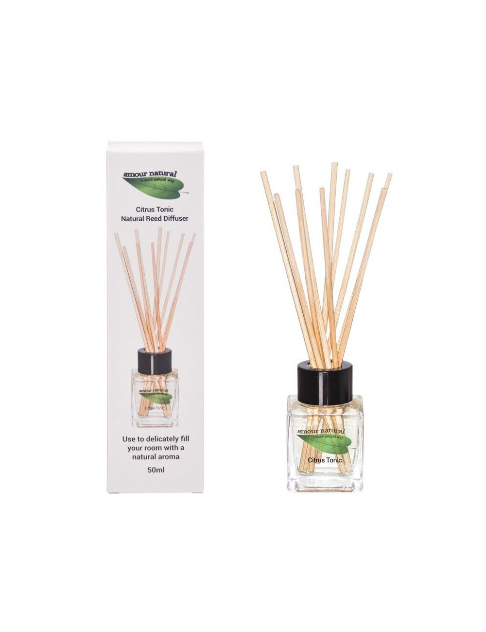 Amour Natural Citrus Tonic Reed Diffuser 50ml
