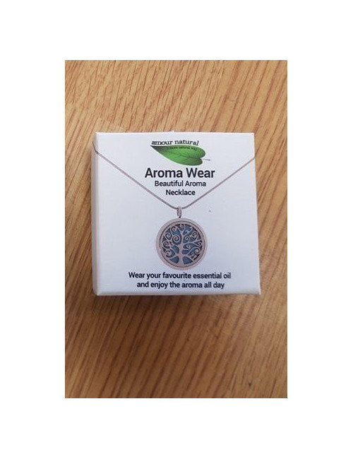 Aromatherapy Necklace model nr1 "Tree"