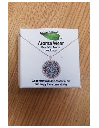 Aromatherapy Necklace model nr1 "Tree"
