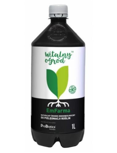 EmFarma Active Cultures, Soil and plant conditioning, neutralizing odors, higienization and biodisinfection of premises.