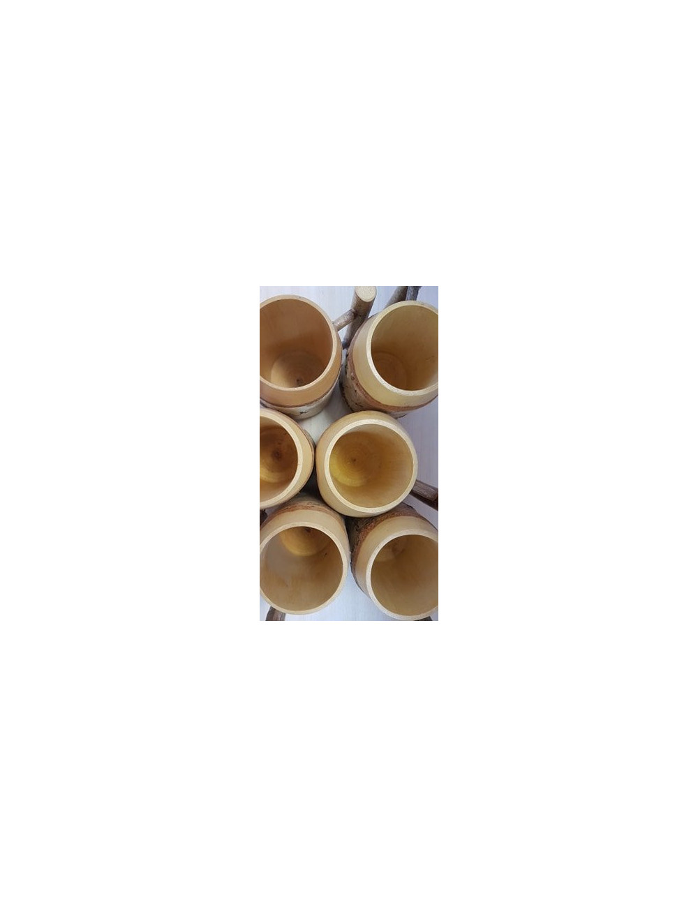 Handmade Wooden Mugs BIG Size