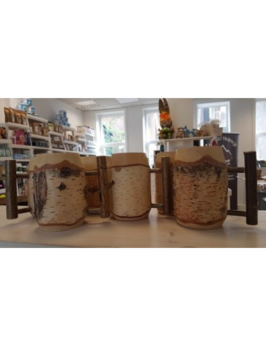 Handmade Wooden Mugs BIG Size