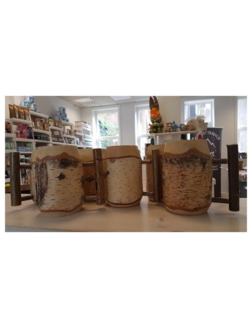 Handmade Wooden Mugs BIG Size