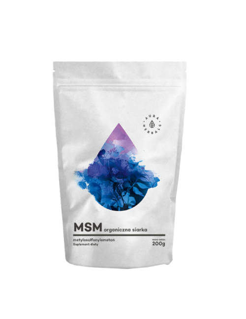 MSM Organic Sulfur Powder 200g – Joint & Collagen Support Supplement