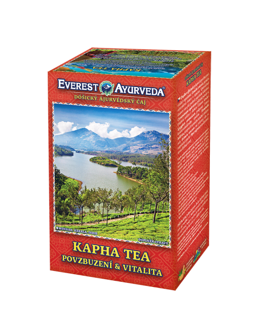 Kapha Tea Stimulation & Vitality, Ayurvedic Dosha Tea 100g, Everest Ayurveda