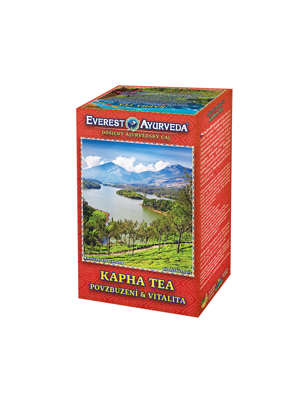 Kapha Tea Stimulation & Vitality, Ayurvedic Dosha Tea 100g, Everest Ayurveda