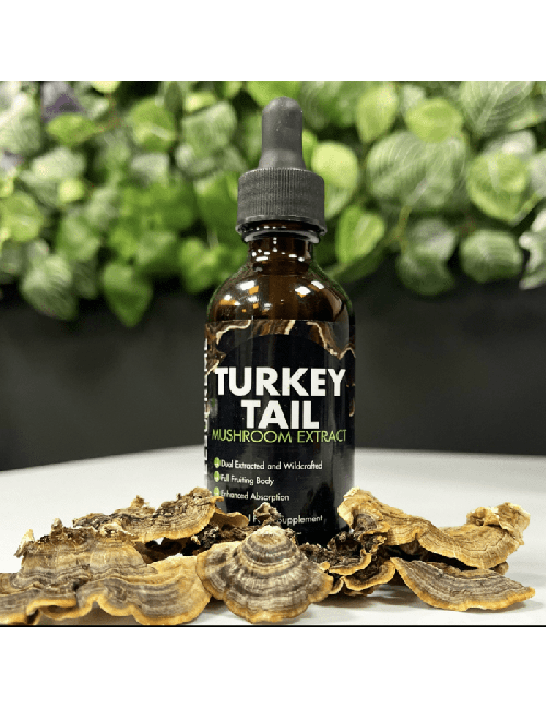 Feel Supreme Turkey Tail Mushroom Liquid 60ml | Immune Support Tincture