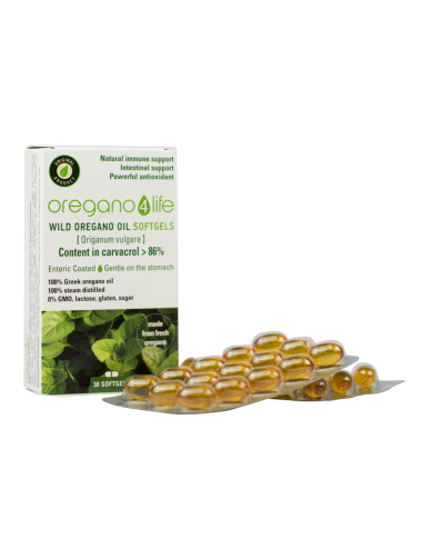 Wild Oregano oil 30 softgel capsules , Oregano4life