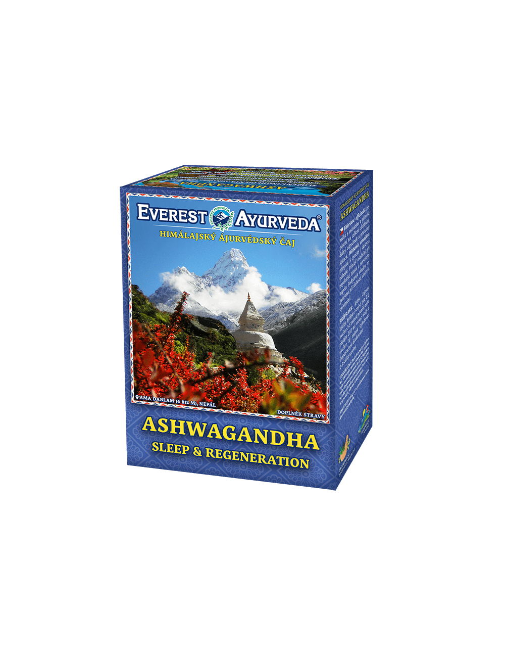 ASHWAGANDHA Sleep & Regeneration Ayurveda Tea 100g, Everest Ayurveda