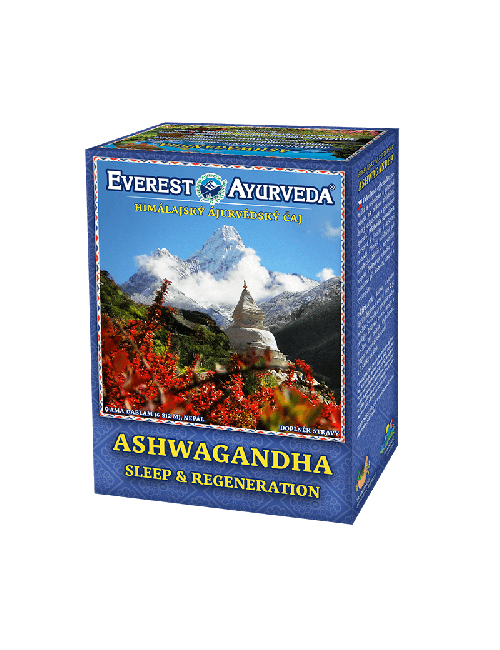ASHWAGANDHA Sleep & Regeneration Ayurveda Tea 100g, Everest Ayurveda