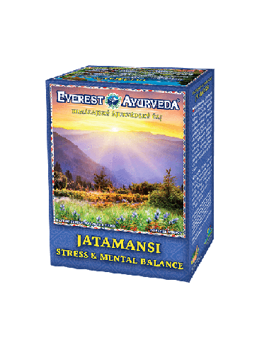 JATAMANSI Stress & Mental Balance Ayurveda Tea 100g, Everest Ayurveda