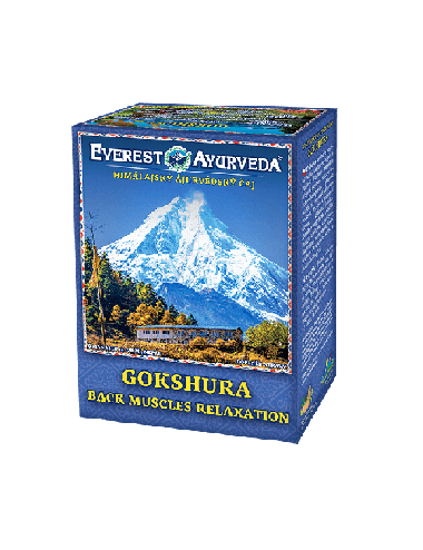 GOKSHURA Back Muscles Relaxation Ayurveda Tea 100g, Everest Ayurveda