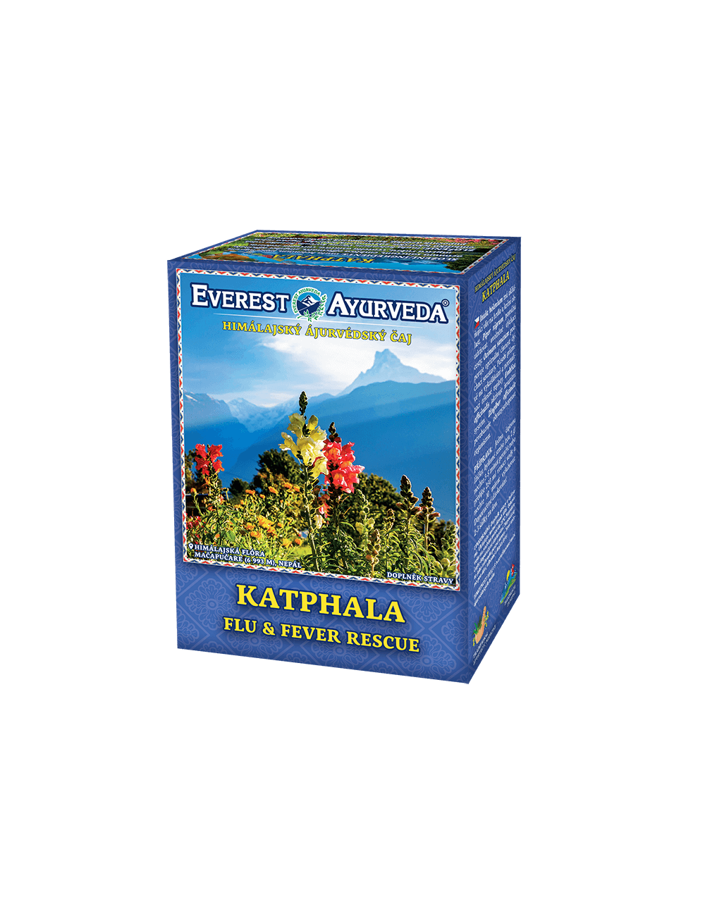 KATPHALA Flu & Fever Rescue Ayurveda Tea 100g, Everest Ayurveda