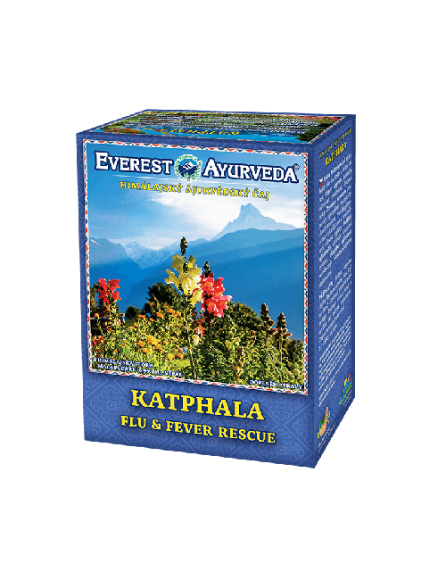 KATPHALA Flu & Fever Rescue Ayurveda Tea 100g, Everest Ayurveda