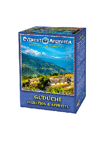 GUDUCHI Digestion & Appetite Ayurveda Tea 100g, Everest Ayurveda