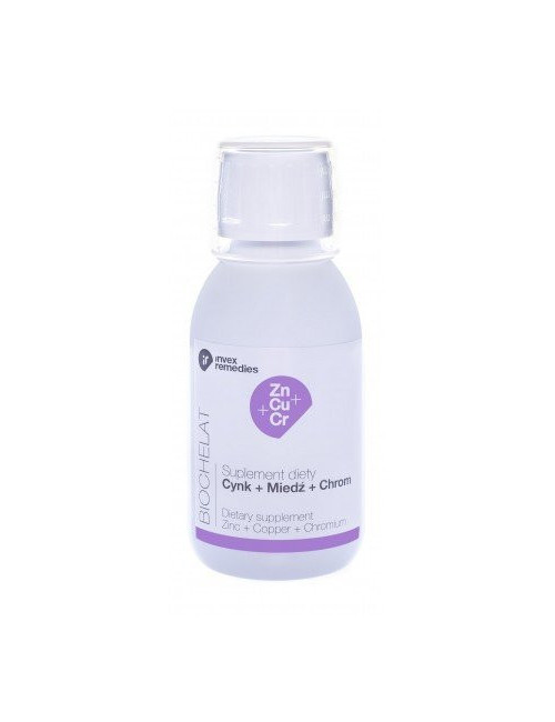 Biochelat Dietary Supplement Zn-Cu-Cr 150 ml