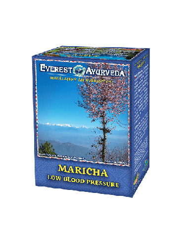 MARICHA Low Blood Pressure Ayurveda Tea 100g, Everest Ayurveda