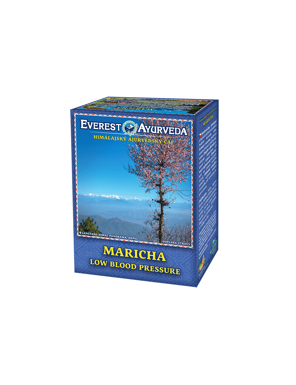 MARICHA Low Blood Pressure Ayurveda Tea 100g, Everest Ayurveda
