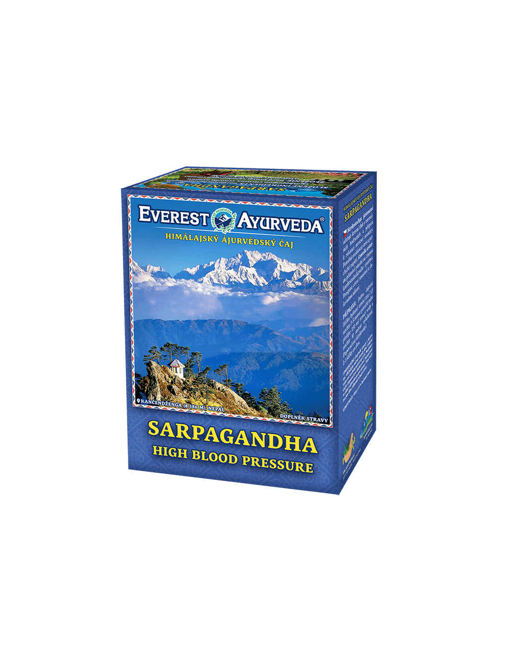 SARPAGANDHA High Blood Pressure Ayurveda Tea 100g, Everest Ayurveda
