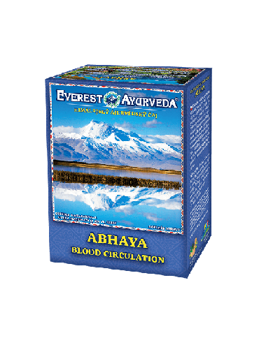 ABHAYA Blood Circulation & Blood Vessel Patency Ayurveda Tea 100g, Everest Ayurveda