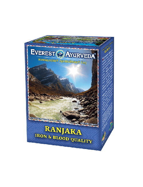 RANJAKA Iron & Blood Quality Ayurveda Tea 100g, Everest Ayurveda