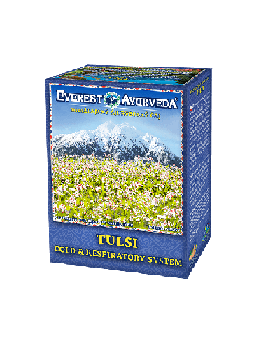 TULSI Throat & Bronchi Ayurveda Tea 100g, Everest Ayurveda