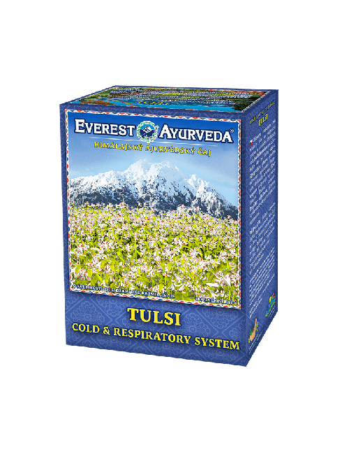 TULSI Throat & Bronchi Ayurveda Tea 100g, Everest Ayurveda