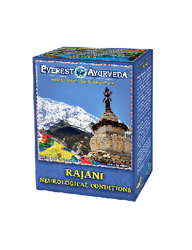 RAJANI Nervous System & Coordination Ayurveda Tea 100g, Everest Ayurveda