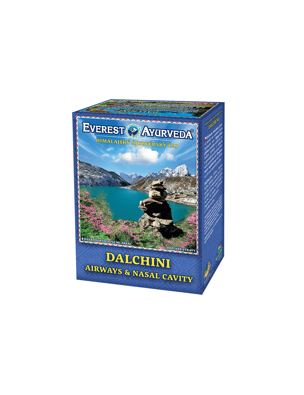 DALCHINI Airways & Nasal Cavity Ayurveda Tea 100g, Everest Ayurveda