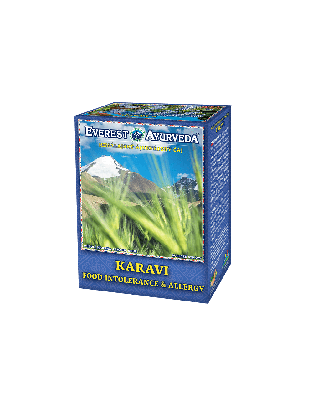 KARAVI Food Intolerance & Allergy Ayurveda Tea 100g, Everest Ayurveda