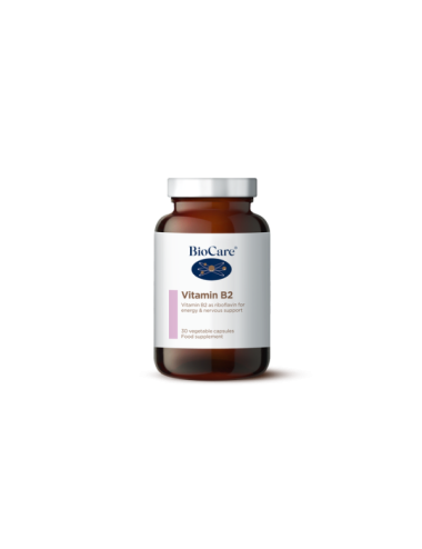 BioCare Vitamin B2 30 Veg Capsules