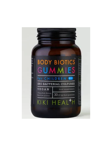 KIKI Health Body Biotics for Children - 30 Real Fruit Gummies