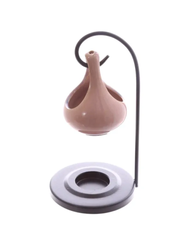 Teardrop oil burner, champagne Amour Natural
