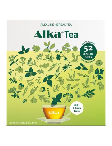 Alka Tea Alkaline Herbal Tea 48 tea bags