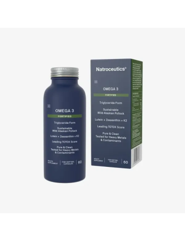 Natroceutiucs Omega 3 Fortified 60 Capsules