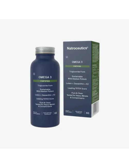 Natroceutics Omega 3 Fortified 60 Capsules | High Strength EPA & DHA