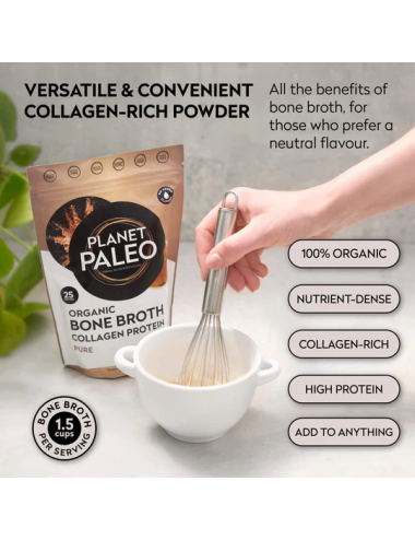 Planet Paleo Organic Bone Broth - Pure (Unflavoured)