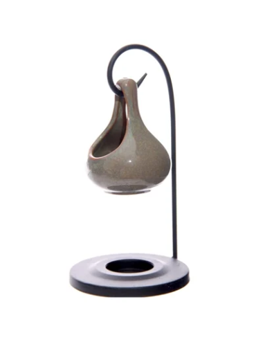 Teardrop oil burner, sage Amour Natural