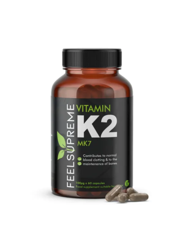 Vitamin K2MK7 100ug, 60 capsules, Feel Supreme