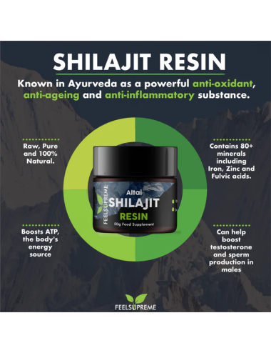 Altai Shilajit Resin | 50g - Mumio