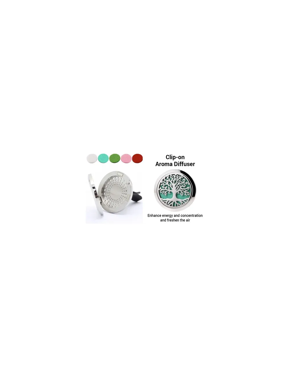 Amour Natural Clip-On Aroma Diffuser