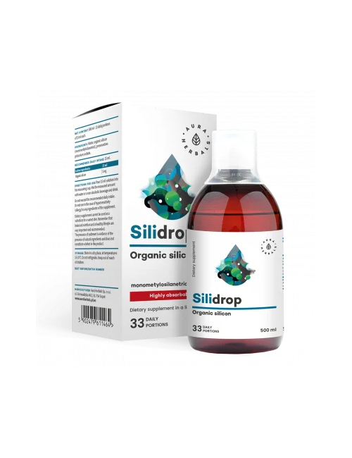 Silidrop+ Organic Silicon + Boron Liquid 500ml | Vegan MMST Supplement