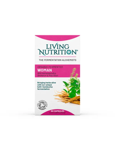 Organic Fermented Woman 60 capsules Living Nutrition