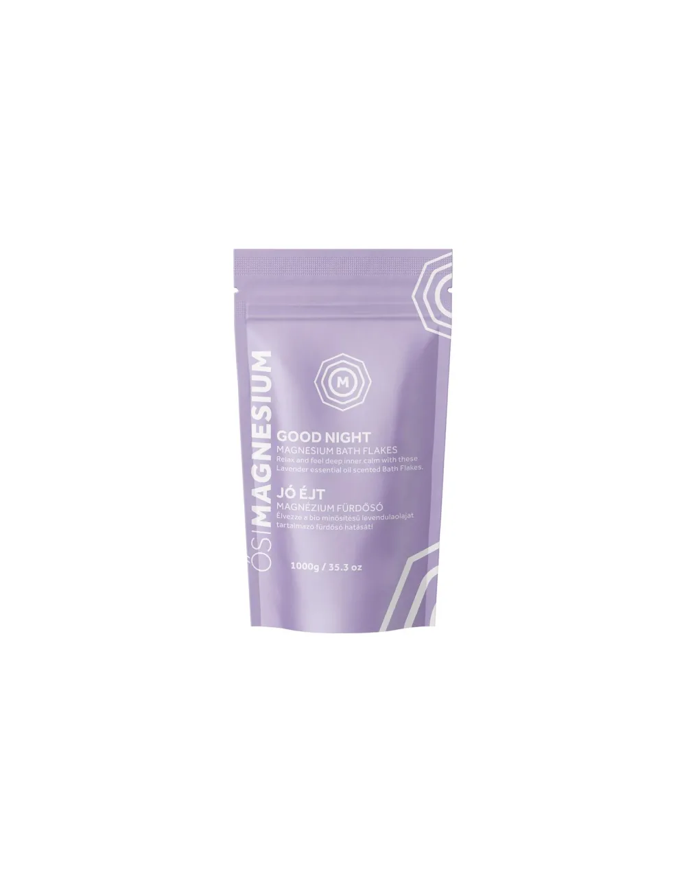 Good Night Magnesium Bath Flakes with Lavender, 1000g