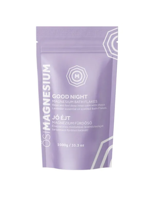 Good Night Magnesium Bath Flakes with Lavender, 1000g