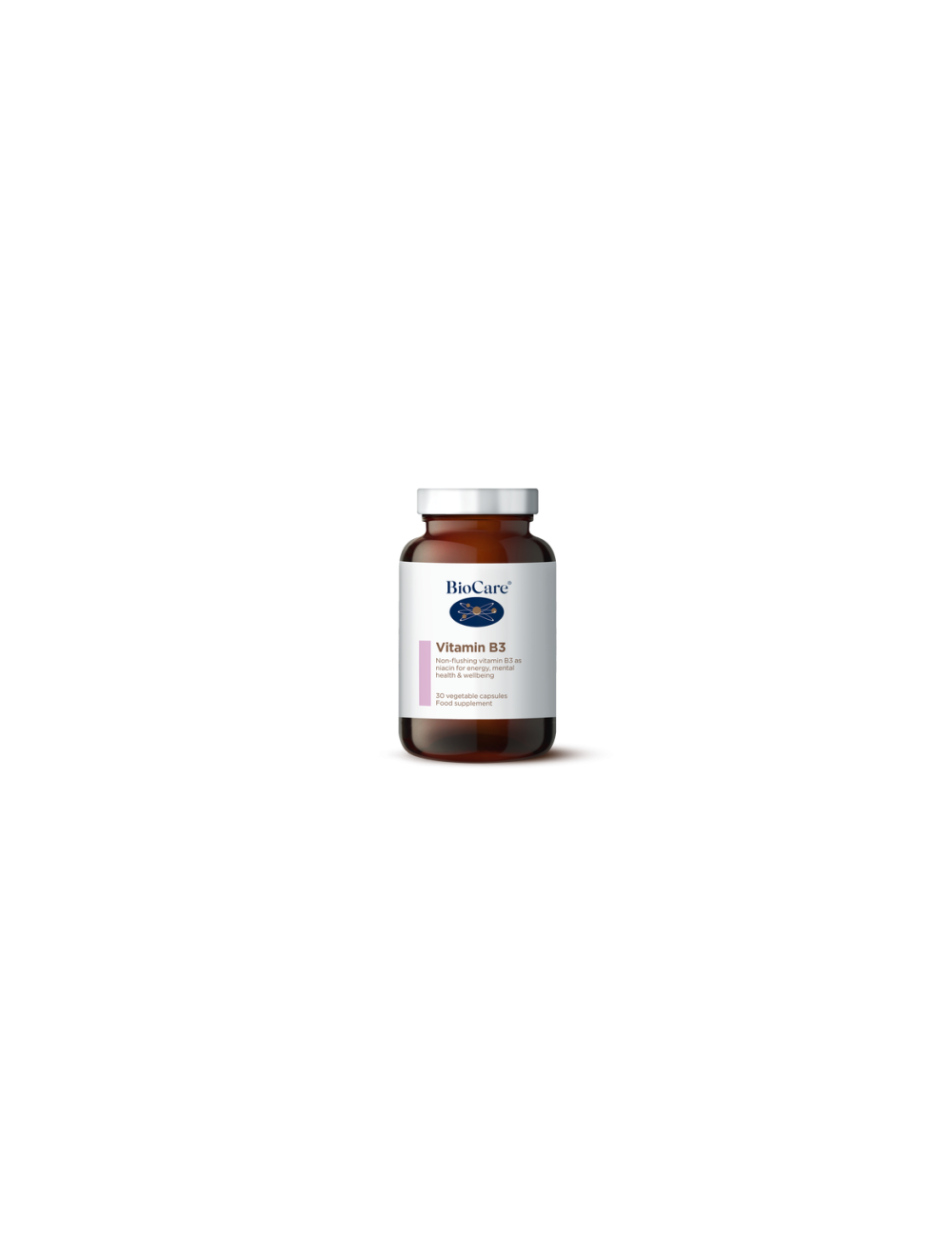 Vitamin B3 30 Veg Capsules, BioCare