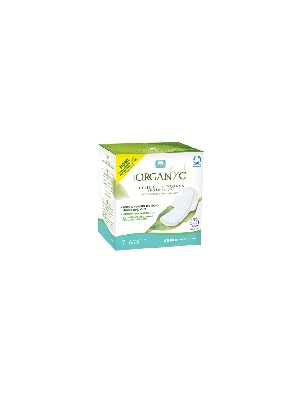 Organyc Overnight Pads - Super